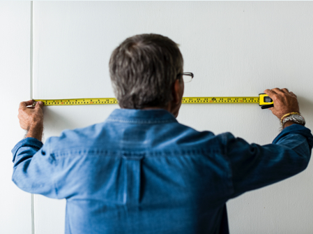 measuring up for curtains and blinds