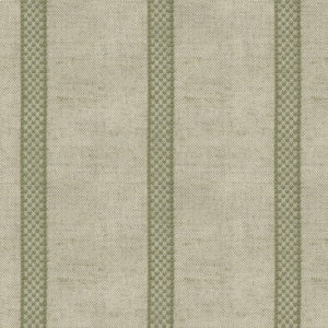 Hopsack Stripe Sage made to measure fabric swatch