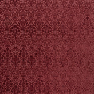 Tiverton Carmine curtain fabric